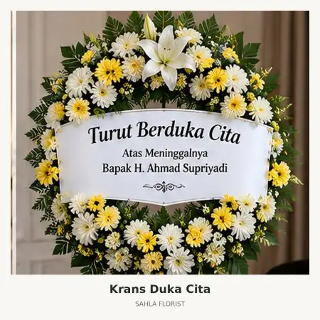 Krans Bunga Duka Mulyorejo